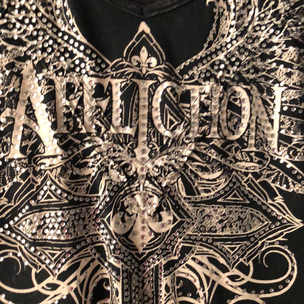 EUC Affliction long sleeve top - Picture 2 of 4